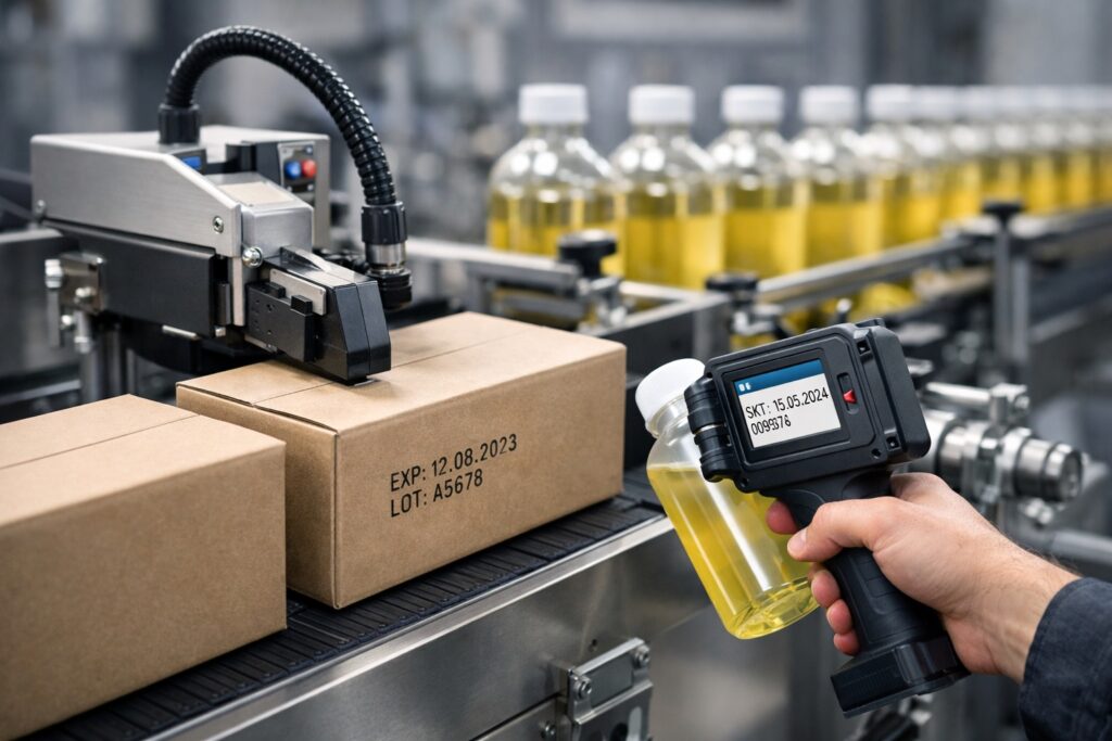 inkjet kodlama makinasi